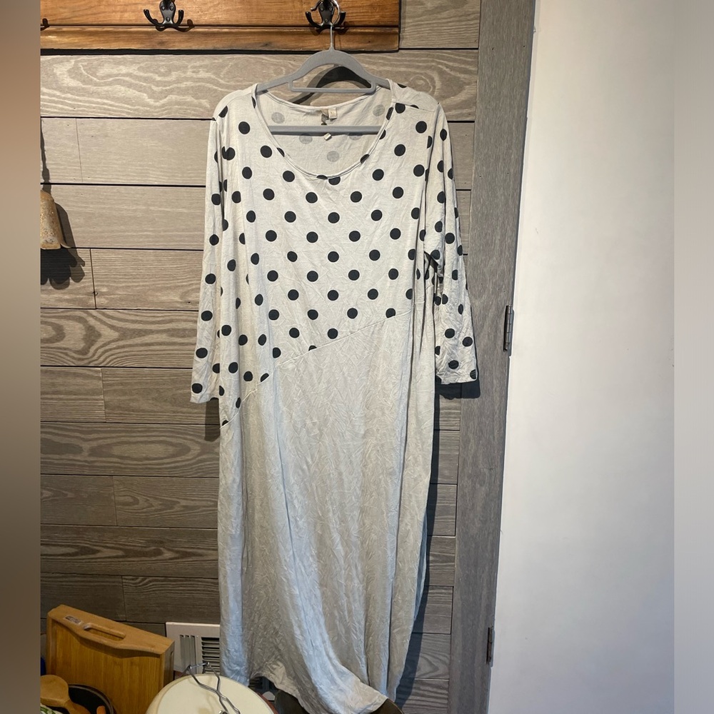 Comfy USA polka dot dress